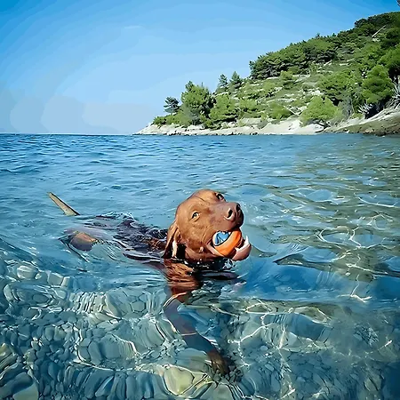 Ferienhaus Karolina Großes Meerblick 2000qm Garten Familien Gruppen Insel Lošinj Nerezine