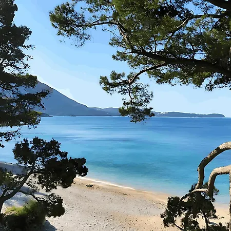 Karolina Großes Meerblick 2000qm Garten Familien Gruppen Insel Lošinj Ferienhaus Nerezine
