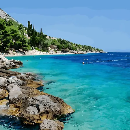 Karolina Großes Meerblick 2000qm Garten Familien Gruppen Insel Lošinj Ferienhaus *