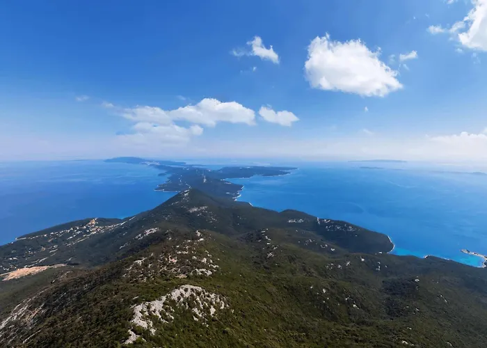Karolina Grosses Meerblick 2000qm Garten Familien Gruppen Insel Losinj Nerezine
