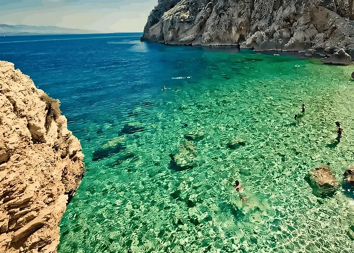 Prázdninový dům Karolina Grosses Meerblick 2000qm Garten Familien Gruppen Insel Losinj Nerezine