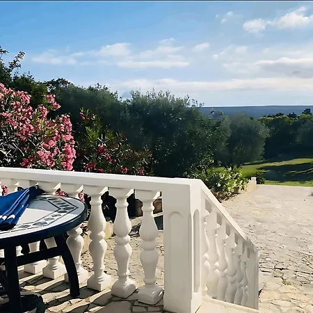 Karolina Grosses Meerblick 2000qm Garten Familien Gruppen Insel Losinj Prázdninový dům Nerezine
