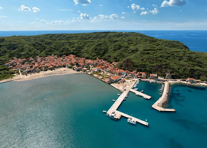 Karolina Grosses Meerblick 2000qm Garten Familien Gruppen Insel Losinj