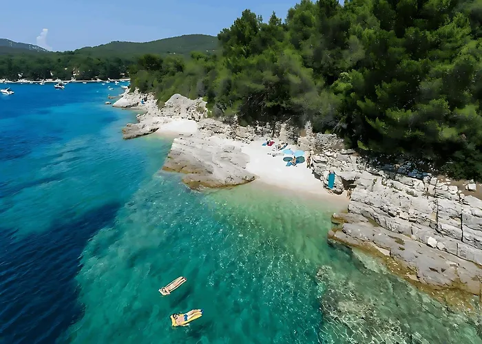 Karolina Grosses Meerblick 2000qm Garten Familien Gruppen Insel Losinj